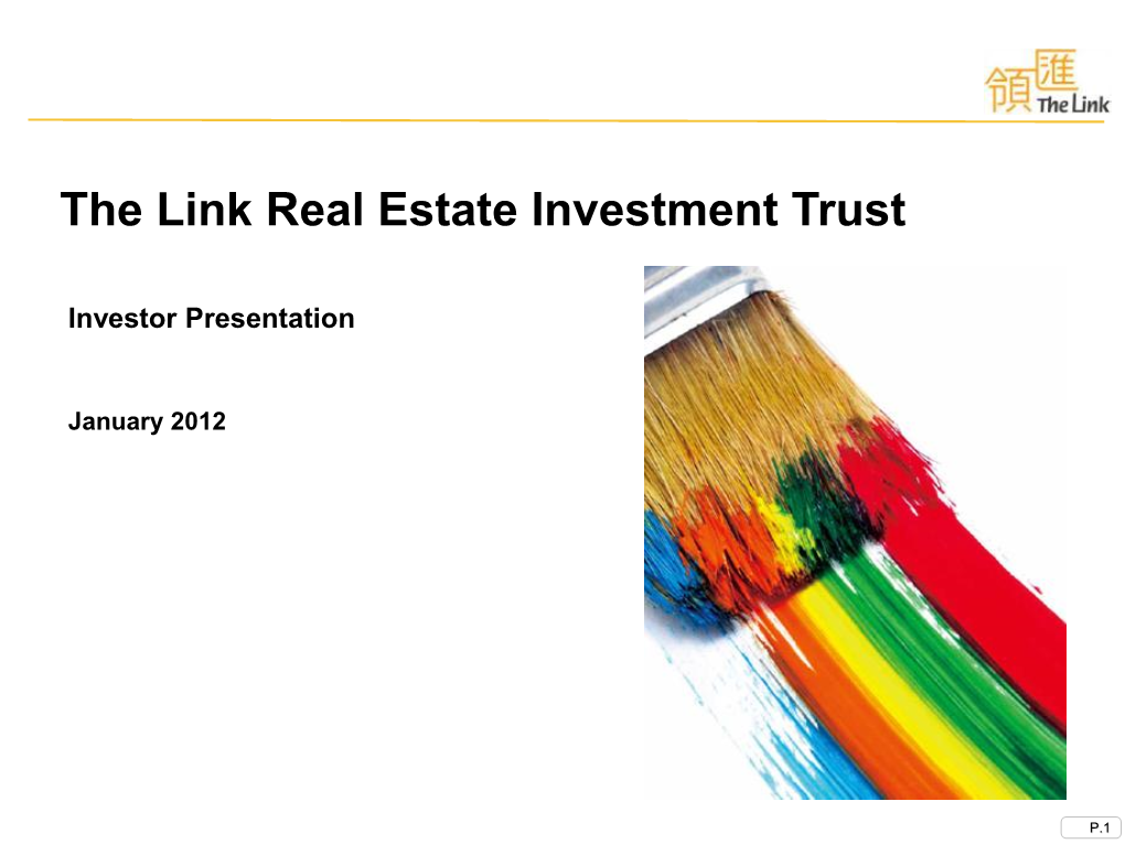 Investor Presentation