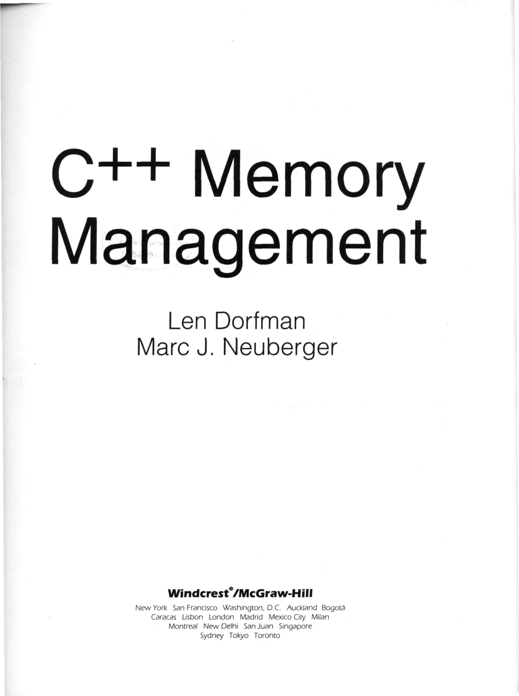 C++ Memory Management