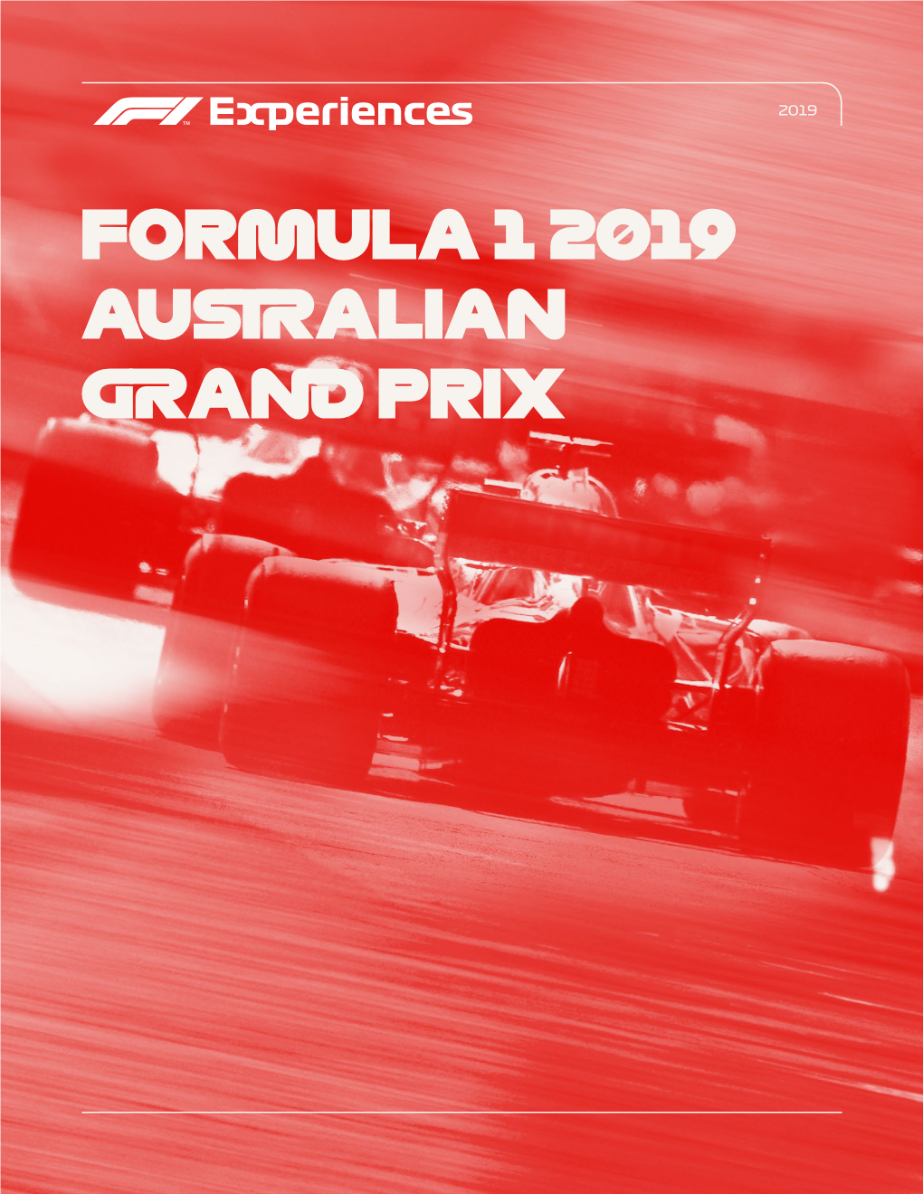 Formula 1 2019 Australian Grand Prix