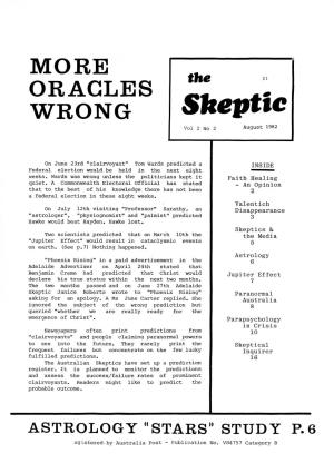 Slleptie · Vol 2 No 2 August 1982