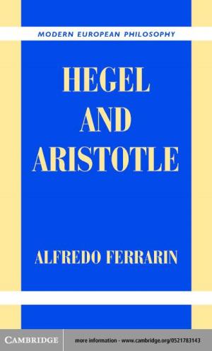 Hegel and Aristotle