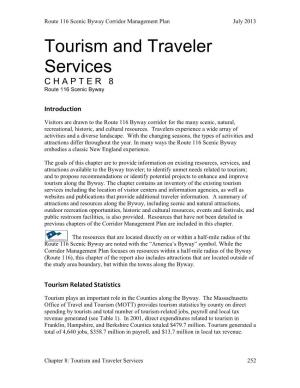 Chapter 8: Tourism and Traveler Services 252
