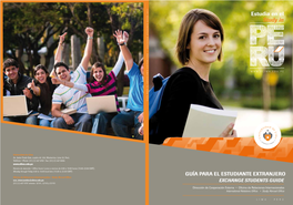 Guía Para El Estudiante Extranjero • Exchange Students Guide 2011