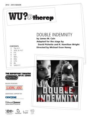 DOUBLE INDEMNITY by James M