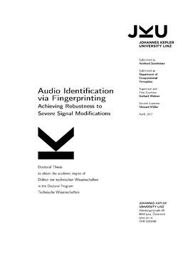Robust Audio Fingerprinting Method for Content-Based Copy Detection”