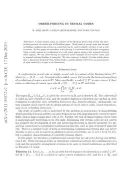 Arxiv:2011.03572V2 [Math.CO] 17 Dec 2020