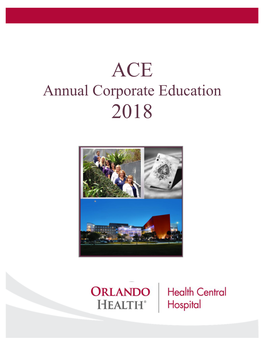 Annual Corporate Education 2018