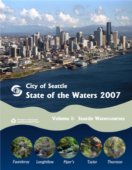 Seattle Watercourses