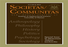Anthropology Philosophy History Politics Psychology Sociology