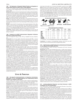 Liver & Pancreas