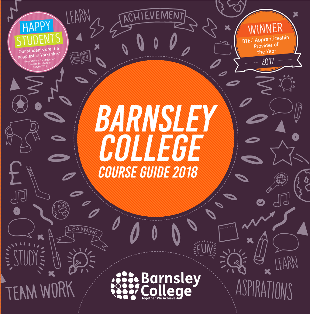 Course Guide 2018 Guide Course College Barnsley