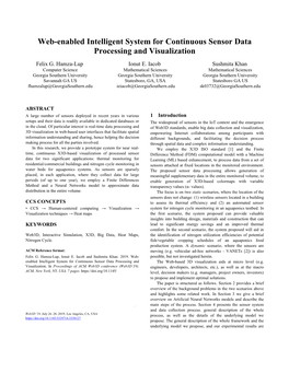 Web-Enabled Intelligent System for Real-Time, Continuous Thermal