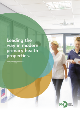 Leading the Way in Modern Primary Health Properties