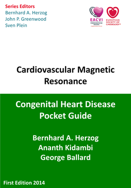 Cardiovascular Magnetic Resonance Pocket Guide