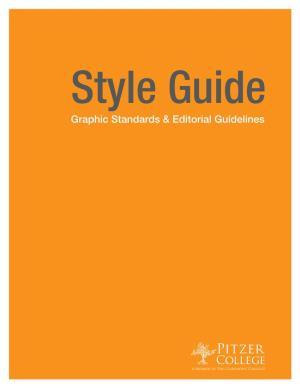 Pitzer College Editorial and Graphic Standard Style Guide