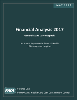 Financial Analysis 2017 – Volume