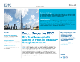 Emaar Properties PJSC