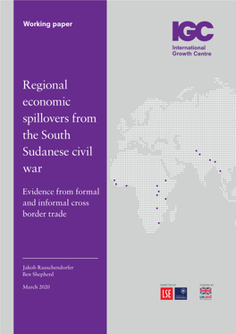 Regional Economic Spillovers from the South Sudanese Civil War