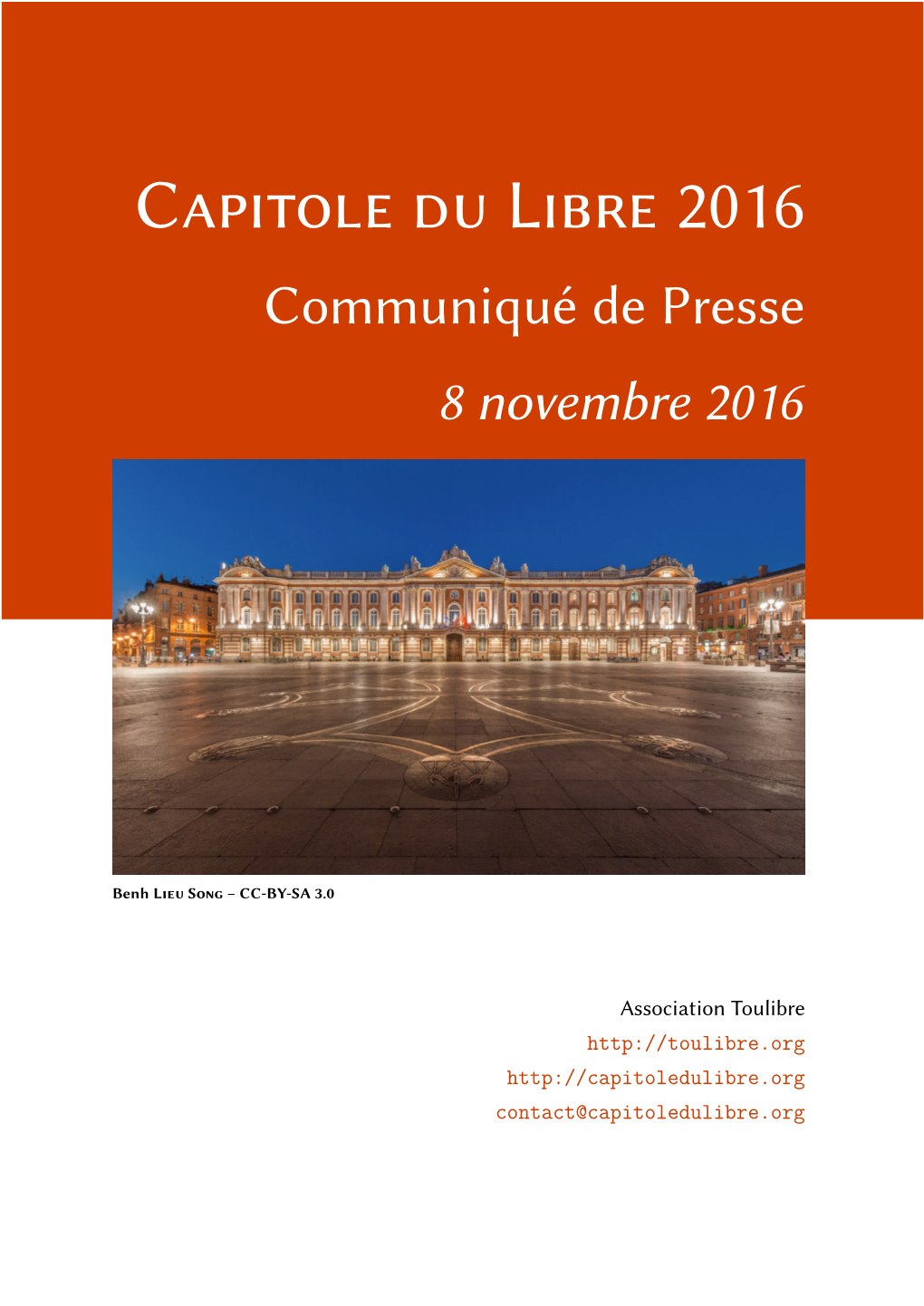 Le Capitole Du Libre