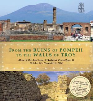 Ruins of Pompeii Walls of Troy