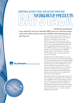 Baystack Access Node and Access Node Hub Data Sheet