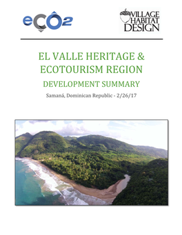 El Valle Heritage & Ecotourism Region