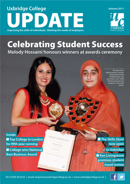 Celebrating Student Success Melody Hossaini Honours Winners at Awards Ceremony