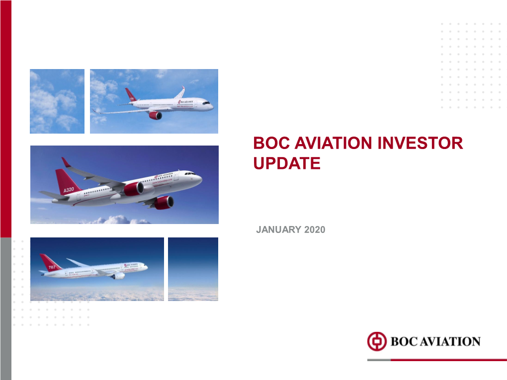 Boc Aviation Investor Update