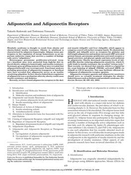 Adiponectin-And-Adiponectin-Receptors.Pdf