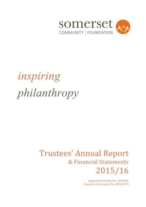 Trustees Report 2015/16
