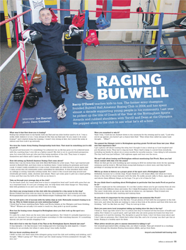RAGING BULWELL Barry O’Dowd Teaches Kids to Box