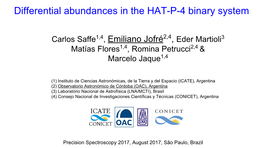 Differential Abundances in the HAT-P-4 Binary System