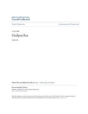 Oedipus Rex Sophocles