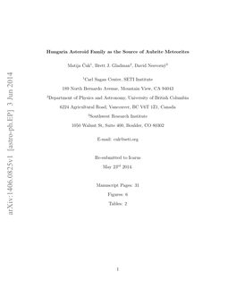 Hungaria Asteroid Family As the Source of Aubrite Meteorites