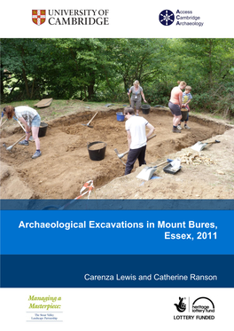 Archaeological Excavations in Mount Bures, Essex, 2011