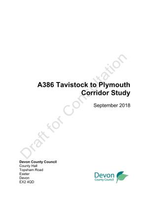 A386 Tavistock to Plymouth Corridor Study