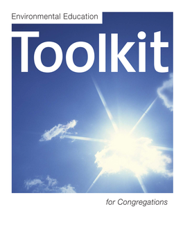 Environmental Education Toolkit for Congregations/Introduction