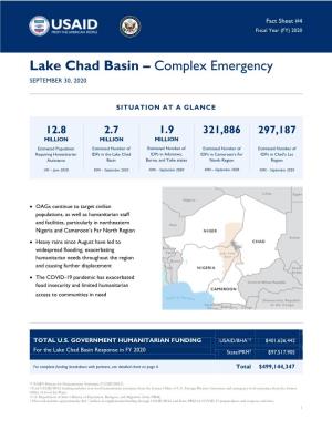 USG Lake Chad Basin Complex Emergency Fact Sheet #4