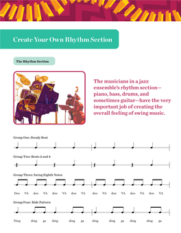 Create Your Own Rhythm Section (PDF)