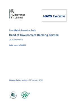 Head of Government Banking Service