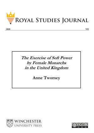 The Exercise of Soft Power by Female Monarchs in the United Kingdom