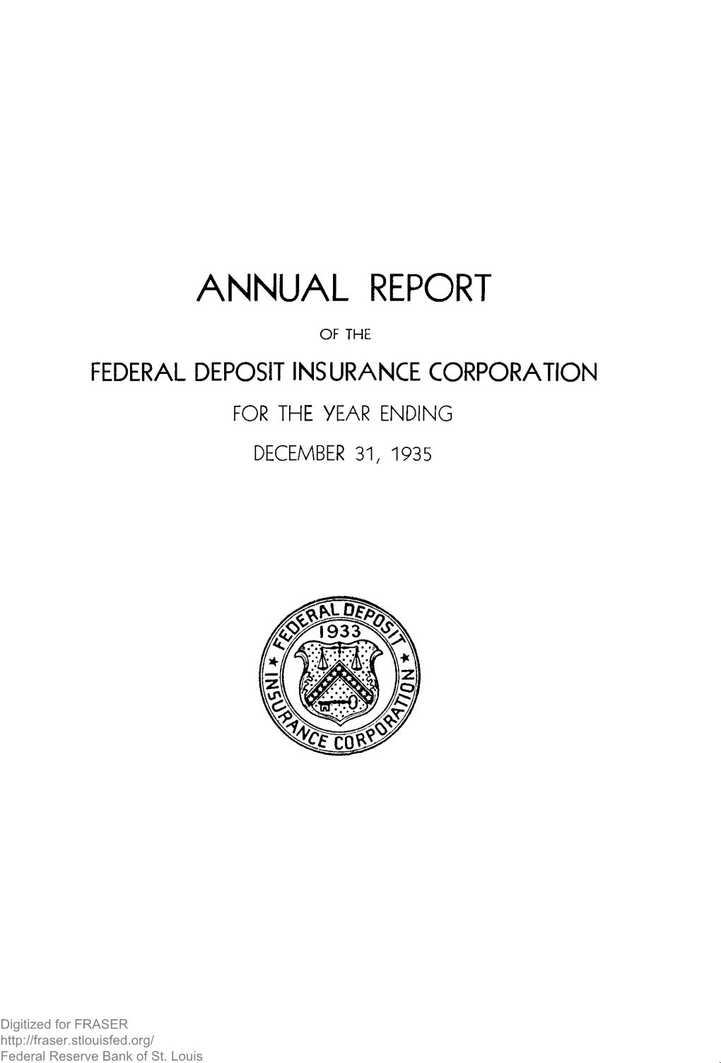 1935 Annual Report