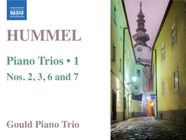 Johann Nepomuk Hummel (1778-1837) Piano Trios • 1: Nos