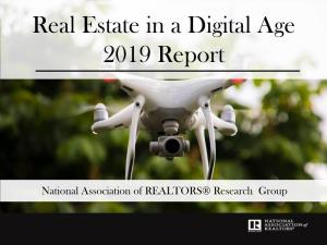 Real Estate in a Digital Age 2019 Report