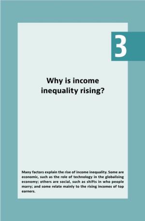 Why Is Income Inequality Rising?