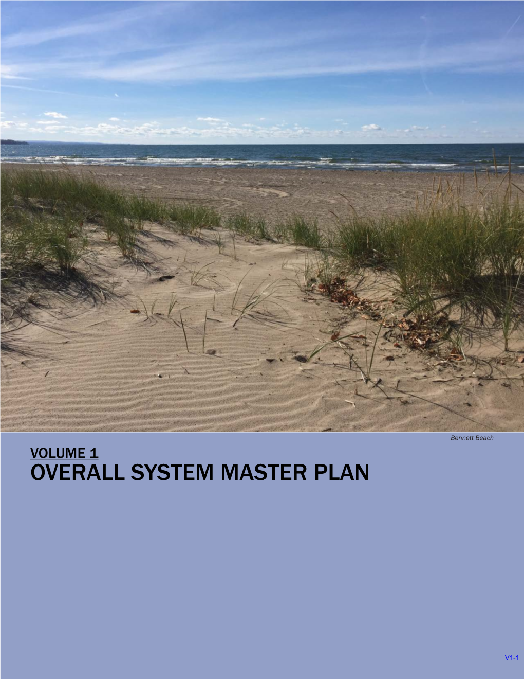 Volume 1 Overall System Master Plan