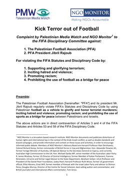 Kick Terror out of Football