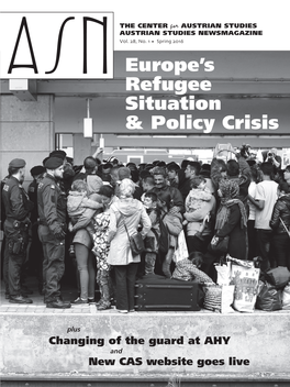 Europe's Refugee Situation & Policy Crisis