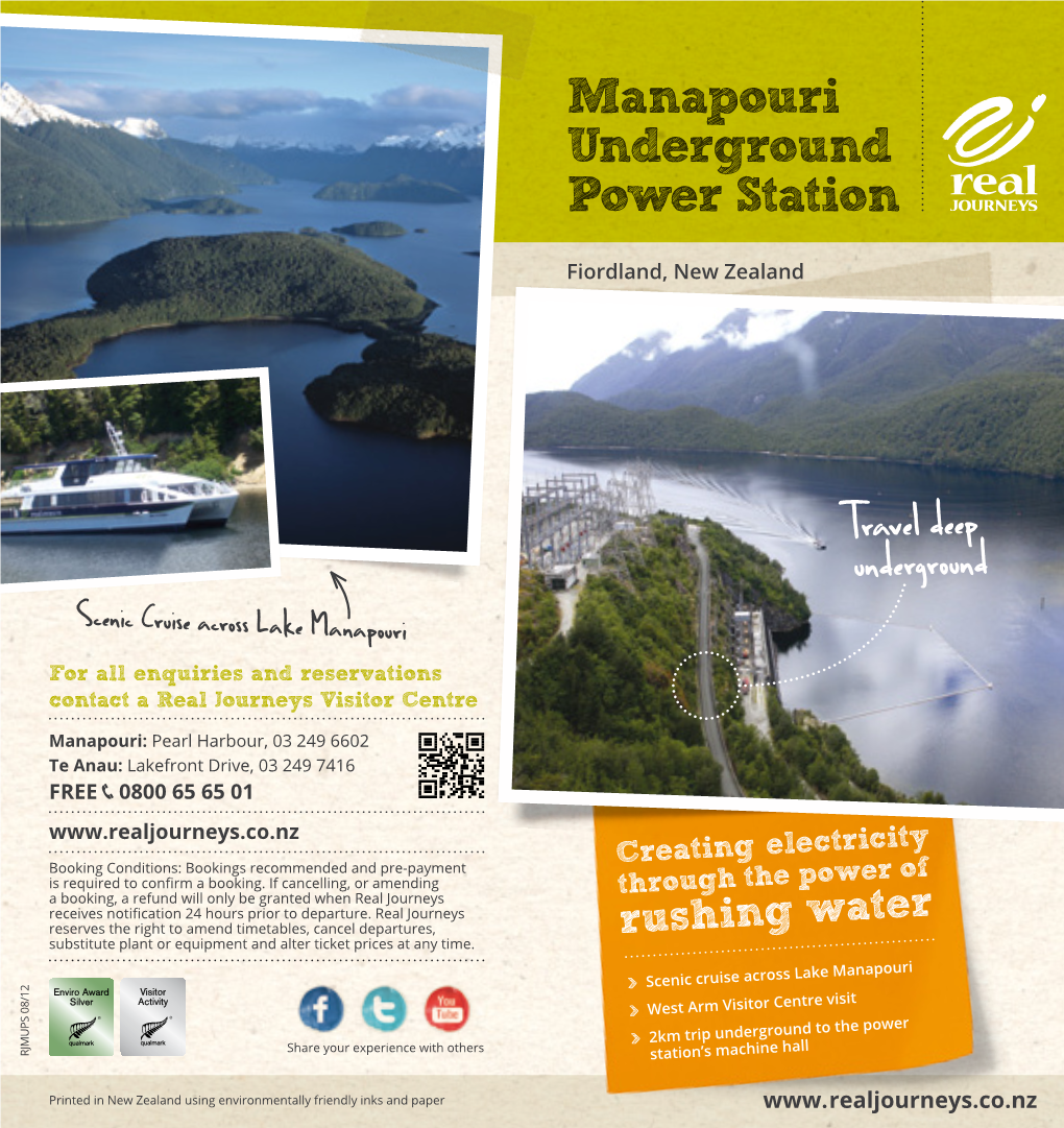 Manapouri Underground Power Station