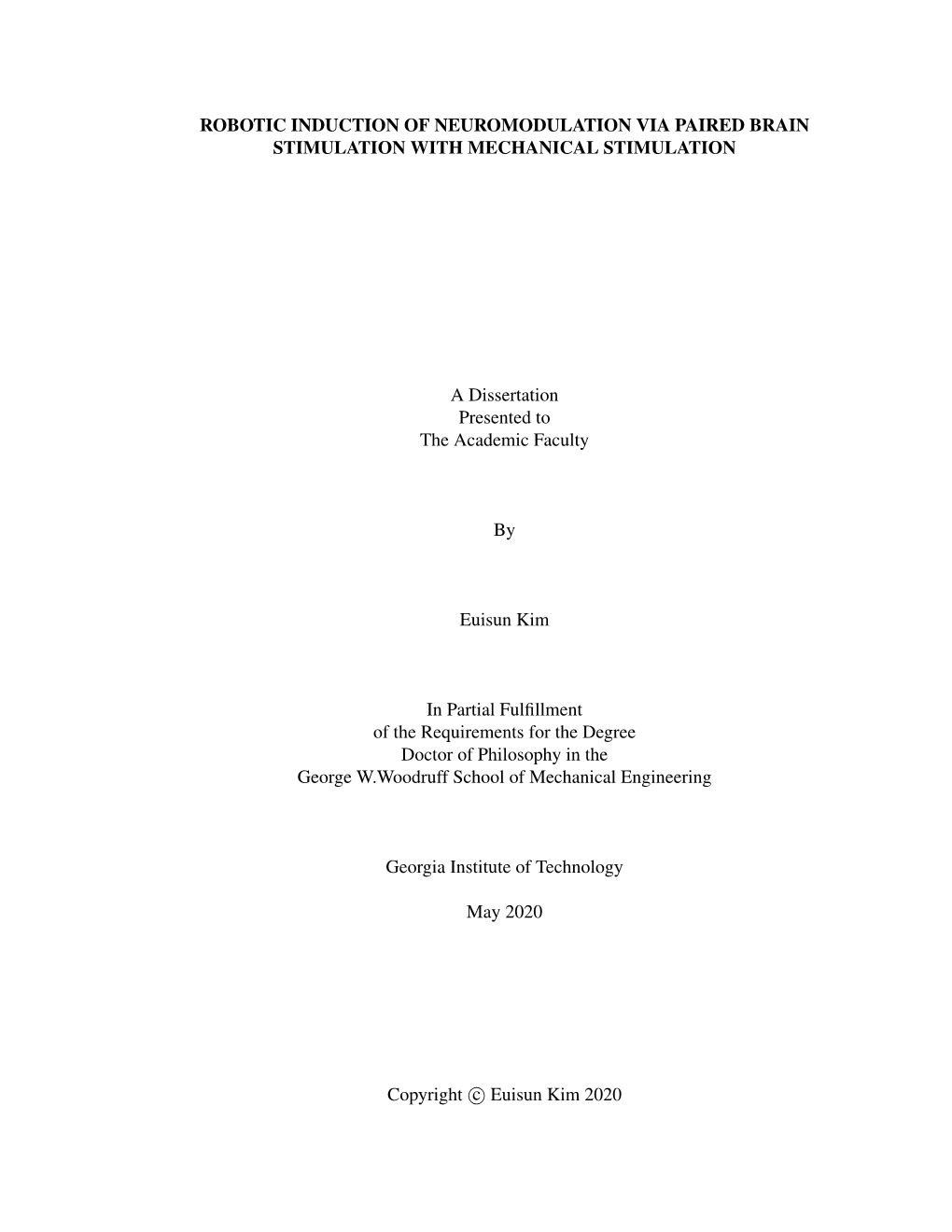 Robotic Induction of Neuromodulation Via Paired Brain Stimulation with Mechanical Stimulation